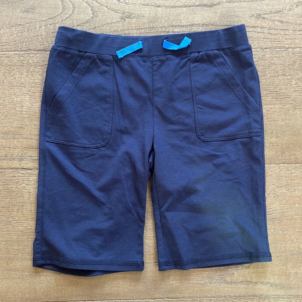 EGG by Susan Lazar Boys Jersey Shorts, Navy, 7